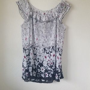 Dress Barn Plus Size 22 Accordian Style Tunic